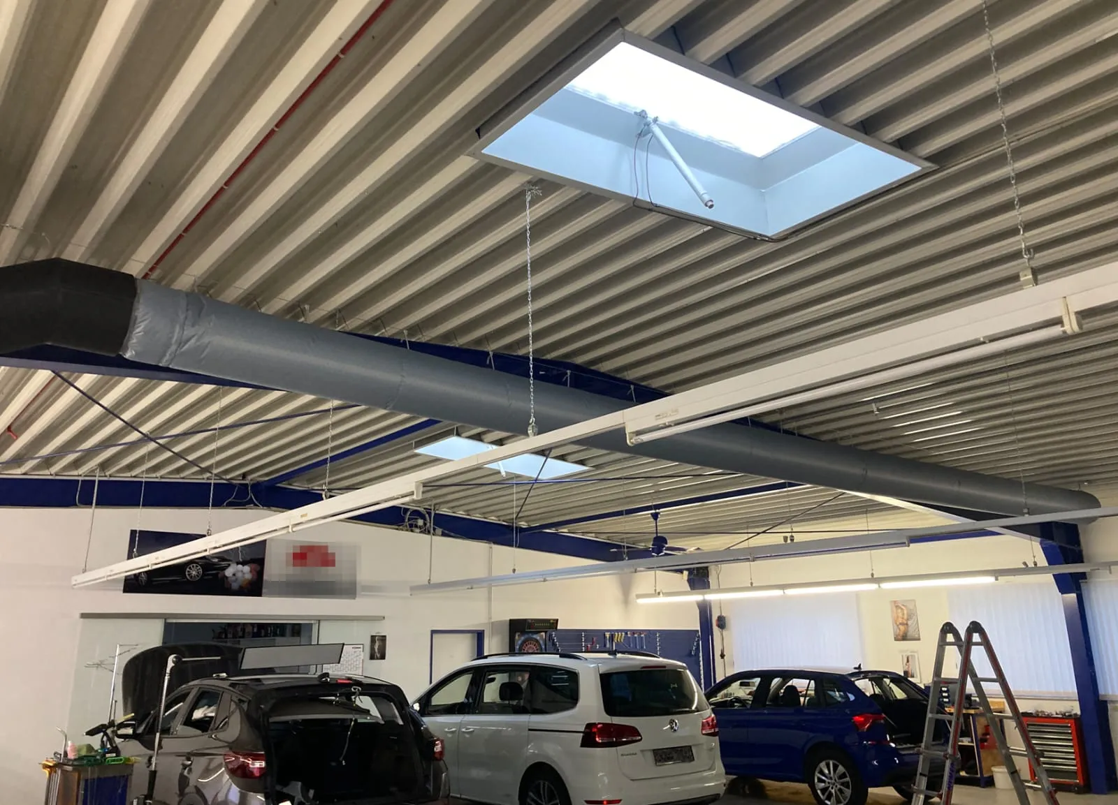 LUFTEX Referenz: Autowerkstätten