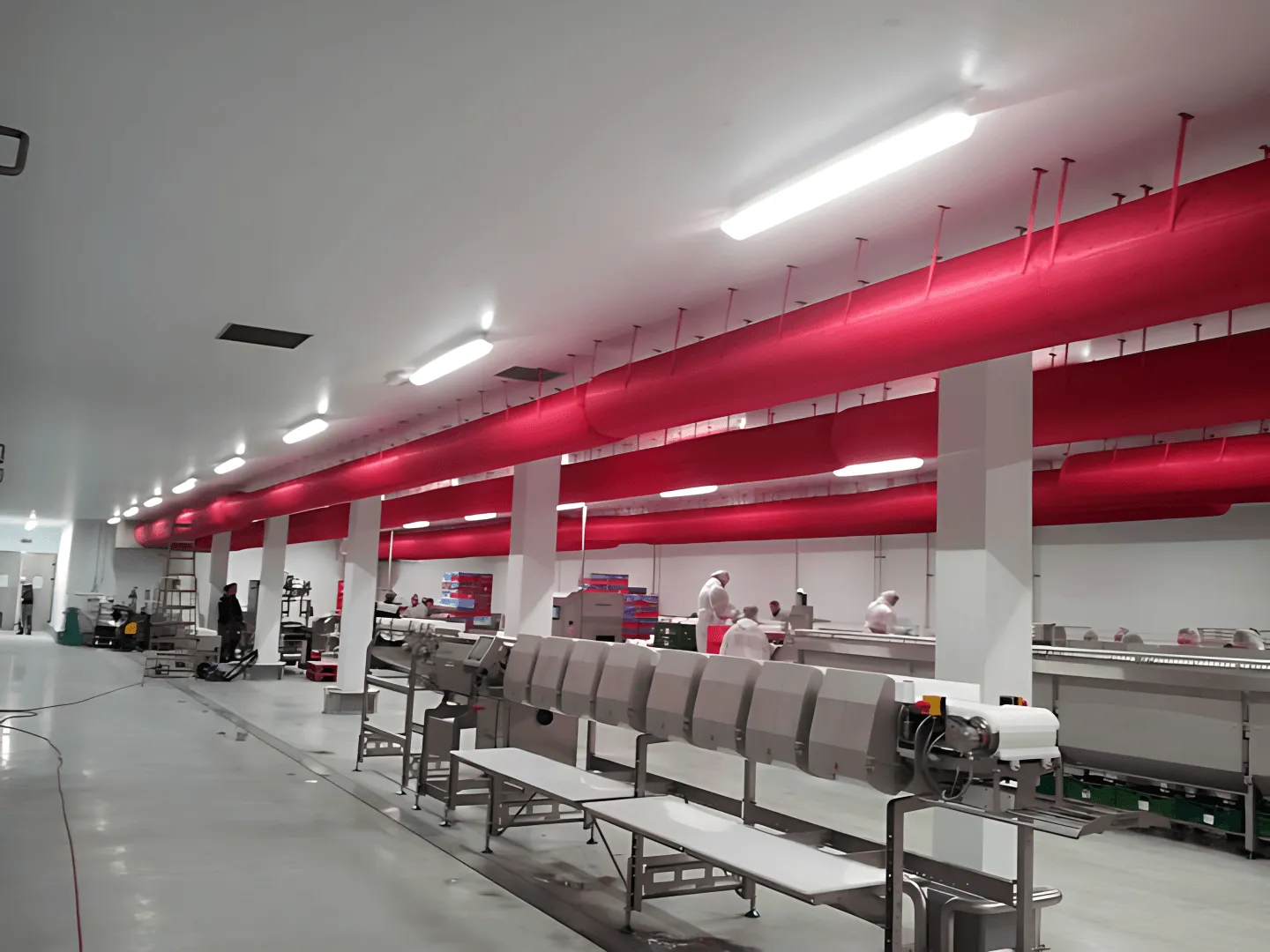 LUFTEX Referenz: Fleischverarbeitende Betriebe