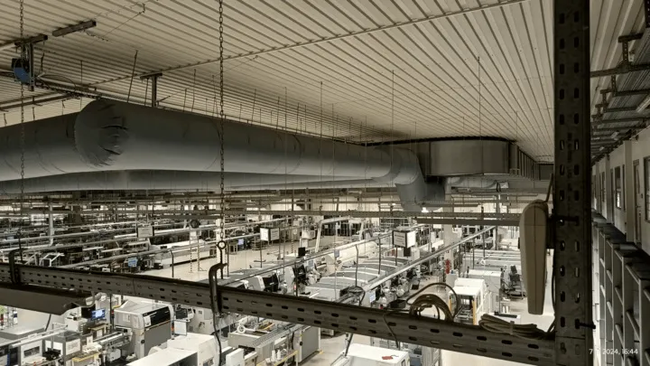 LUFTEX Referenz: Moderne Fertigung